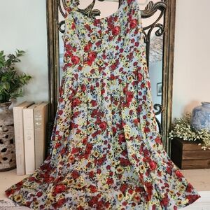 Floral Sundress Size Medium